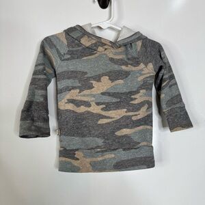 Childhoods Camo Lightweight Hoody Size 12-18 Months
